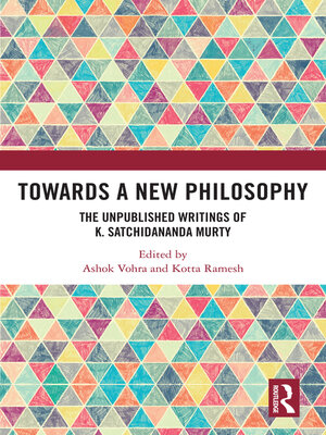 cover image of Towards a New Philosophy